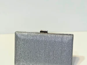 Silver Glitter Clutch